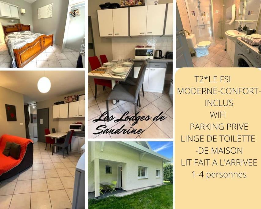Le Fsi .Confort*Wifi*Parking*Ski - Cure Thermale-Les Lodges De Sandrine La Lechere Exterior photo